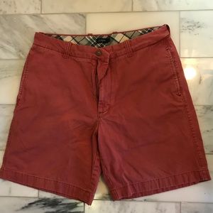 J. Crew Vintage Red Shorts 34 Waist